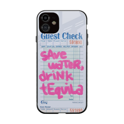 Tequila Tales back phone cover | glass case for iphone 12
