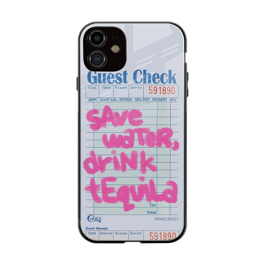Tequila Tales back phone cover | glass case for iphone 12