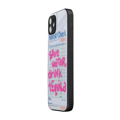 Tequila Tales iphone 12 mobile cover | shockproof glass phone case