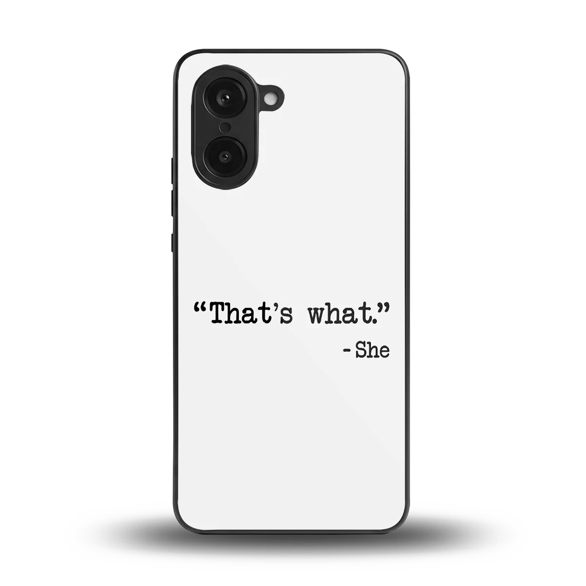 Thats What back phone cover | glass case for oneplus nord ce5 5g