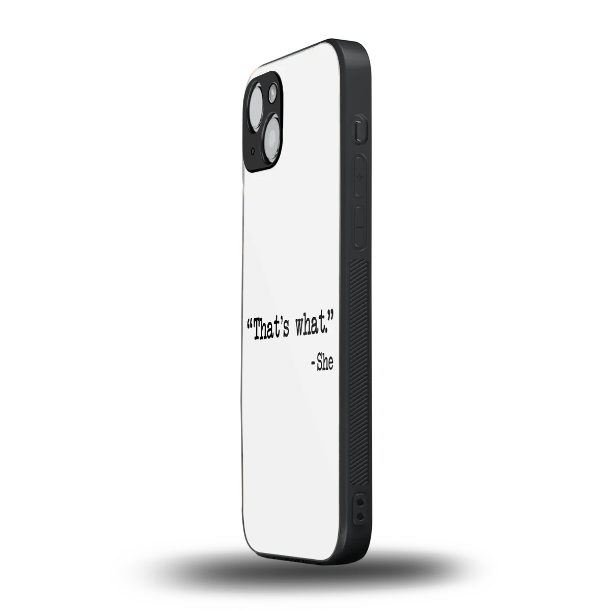 Thats What iphone 13 mobile cover | shockproof glass phone case