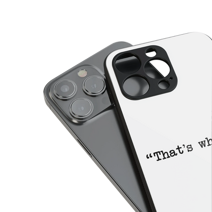 Thats What Phone Case for Iphone 16 | Glass Case