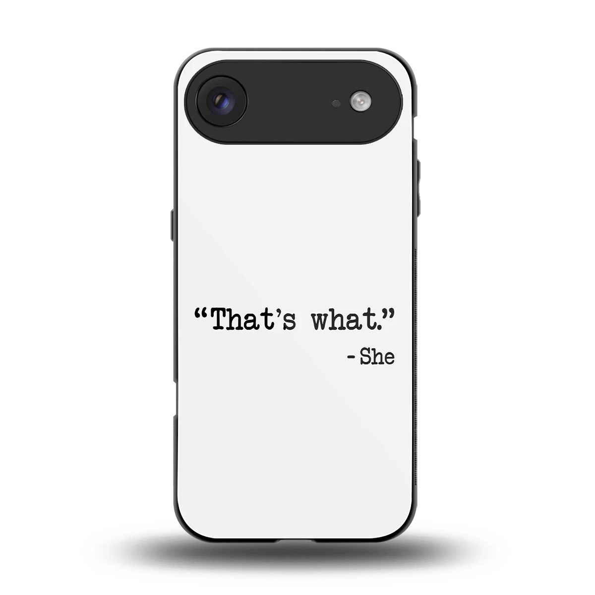 Thats What back phone cover | glass case for iphone air