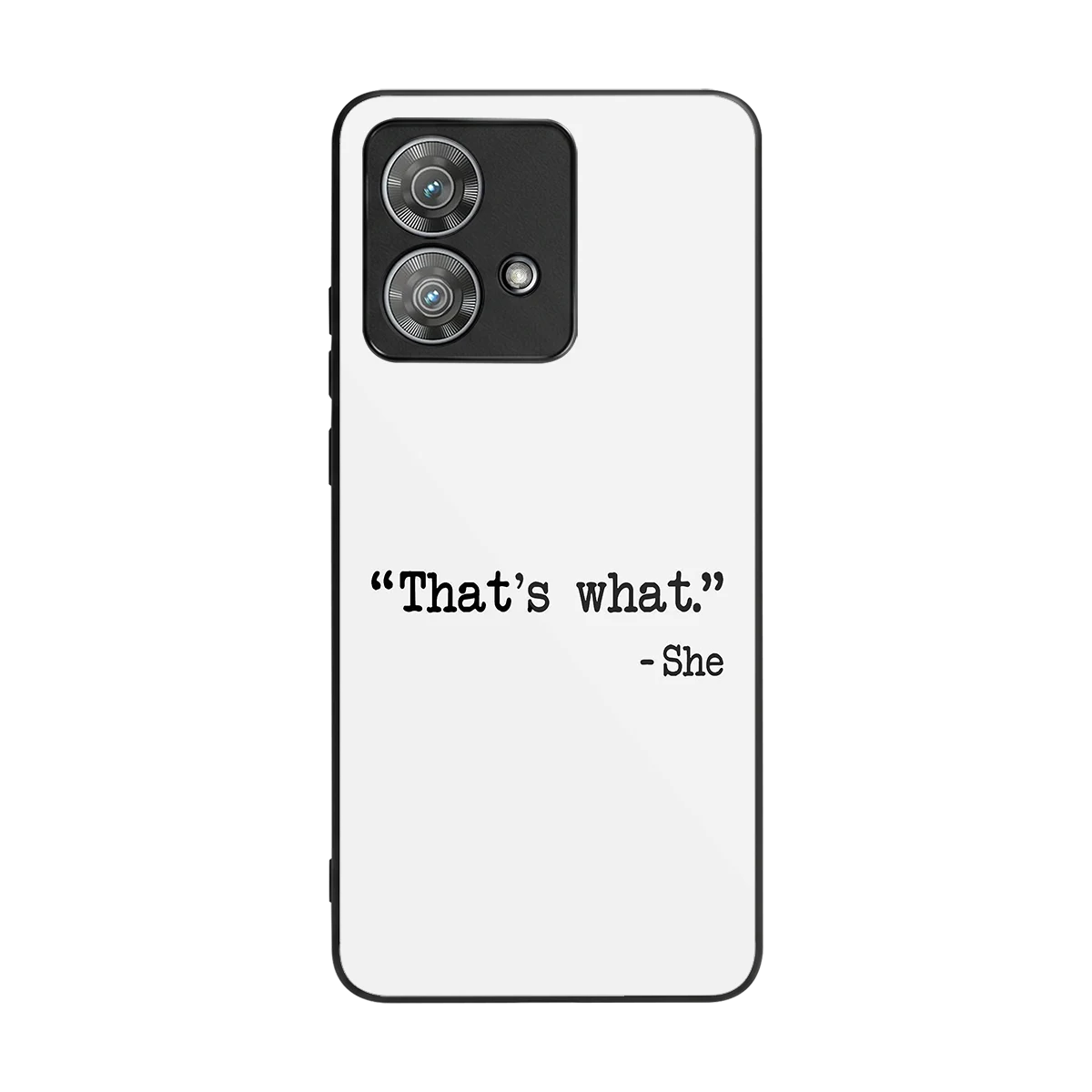 Thats What back phone cover | glass case for motorola edge 40 neo 5g