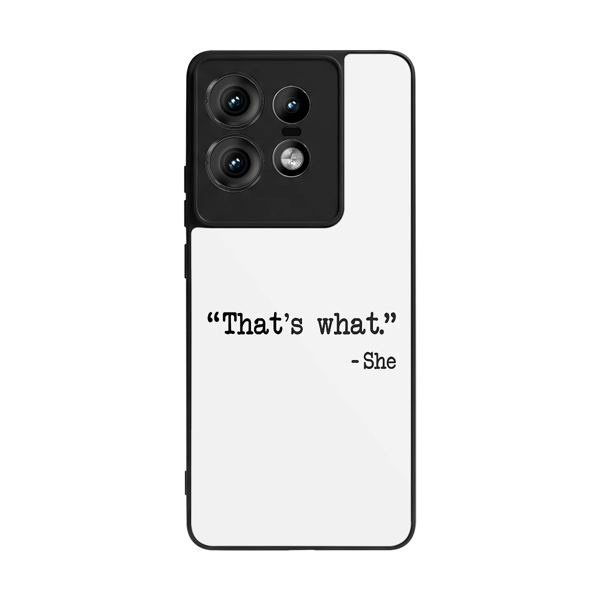 Thats What back phone cover | glass case for motorola edge 50 pro