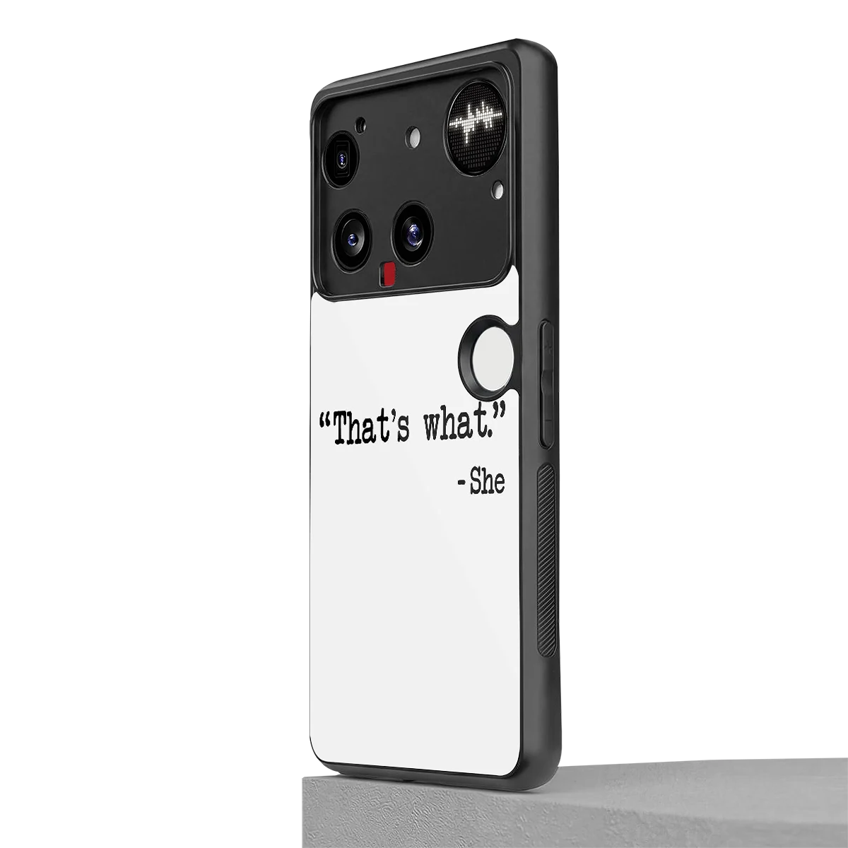Thats What nothing phone 3 mobile cover | shockproof glass phone case