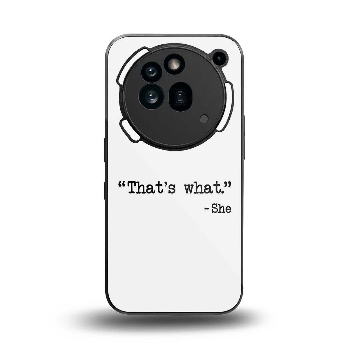 Thats What back phone cover | glass case for nothing phone 3a pro