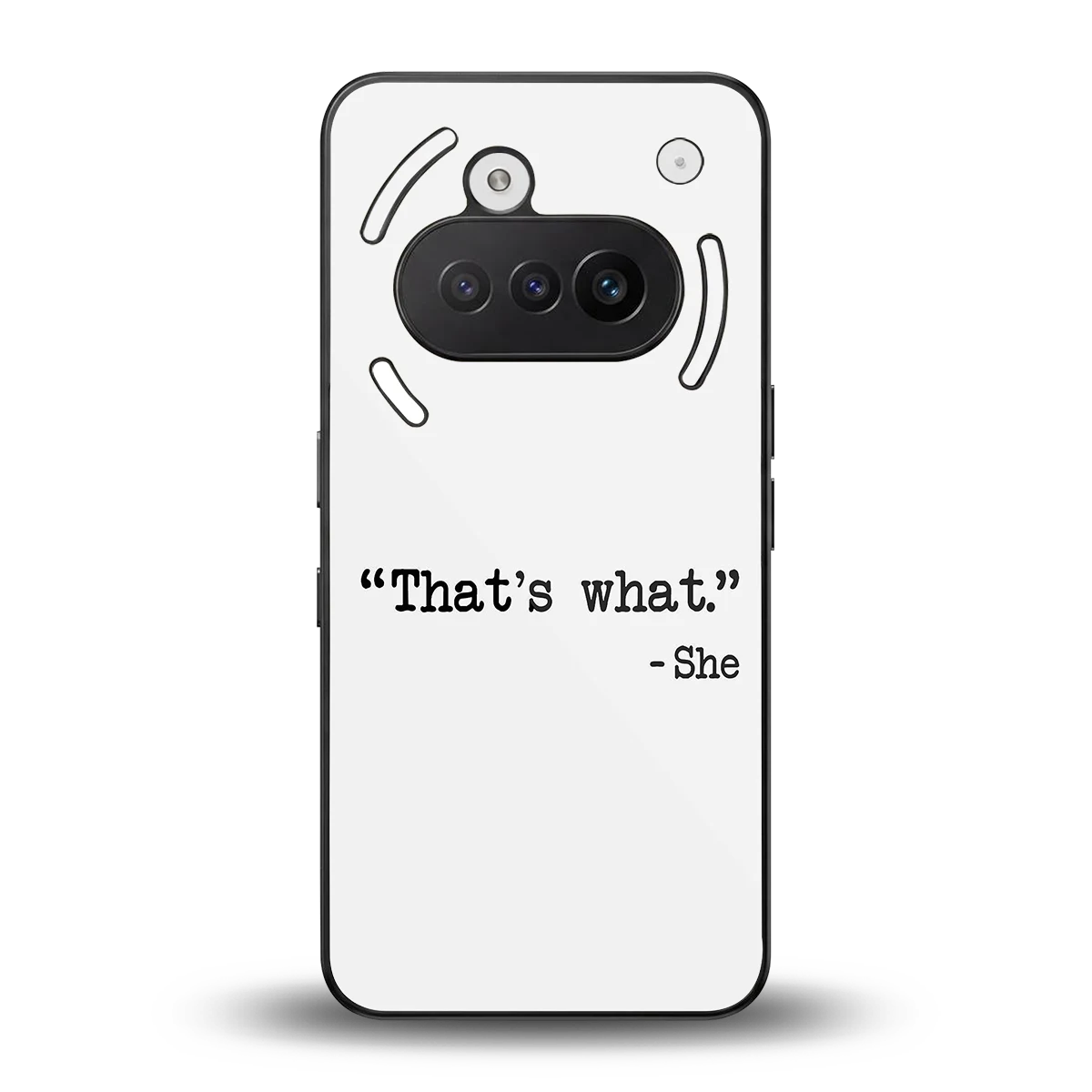 Thats What back phone cover | glass case for nothing phone 3a
