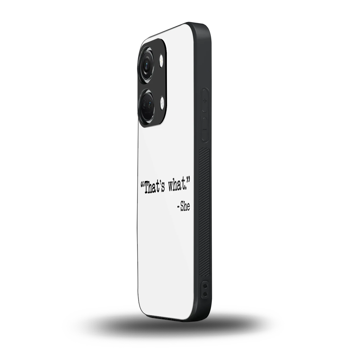 Thats What oneplus nord 3 mobile cover | shockproof glass phone case