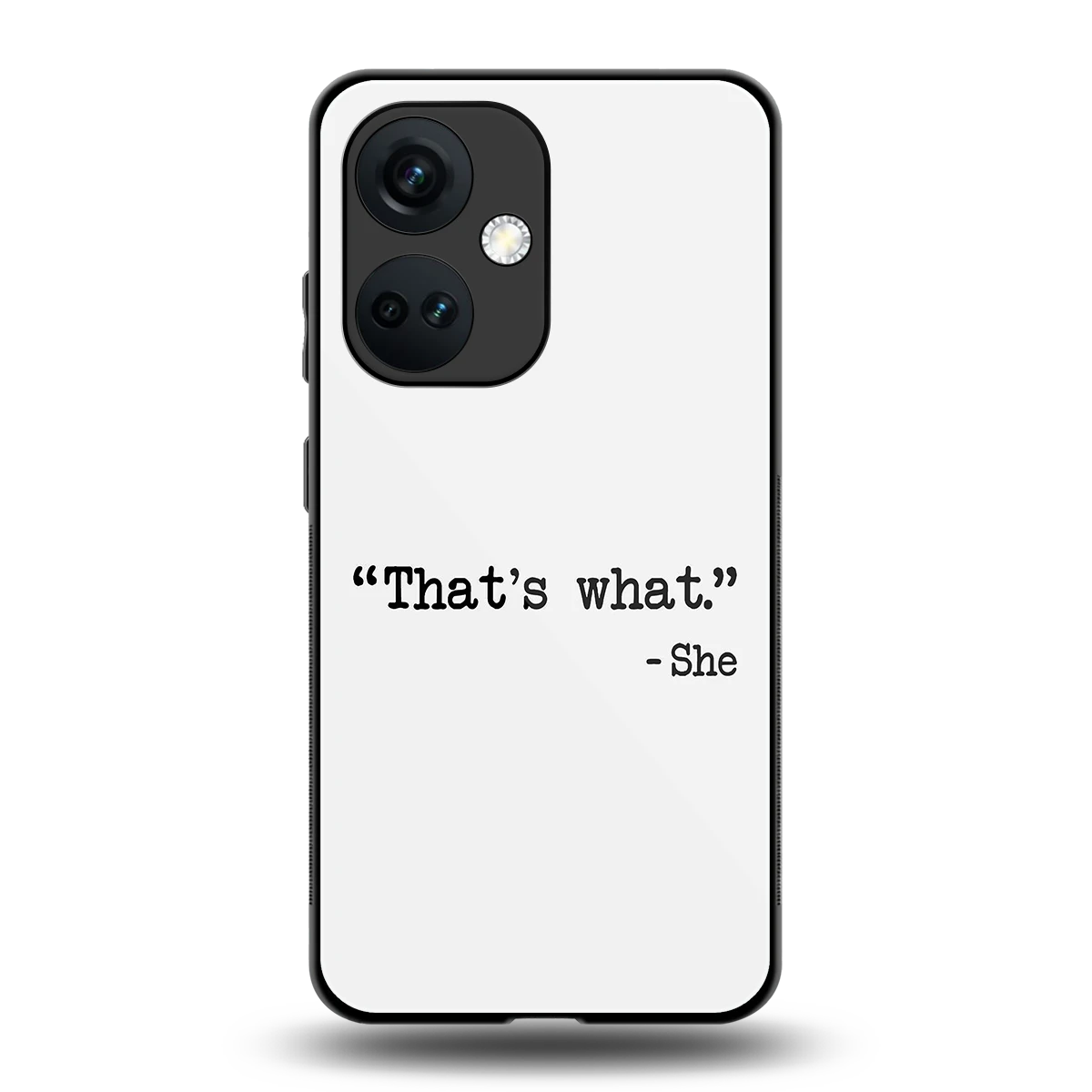 Thats What back phone cover | glass case for oneplus nord ce 3
