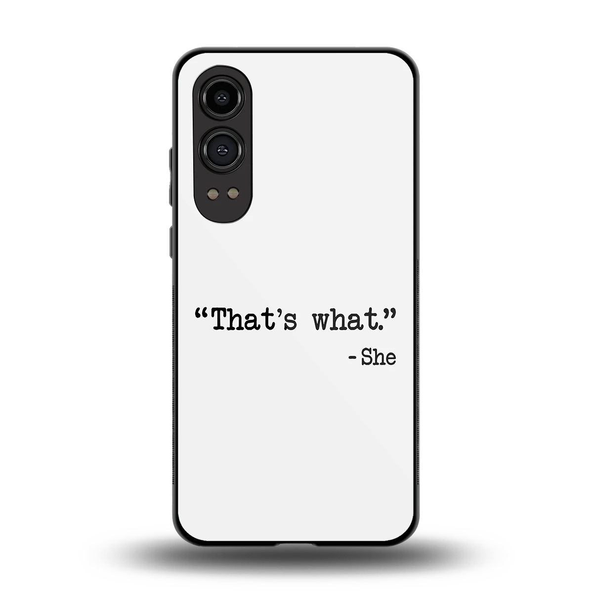 Thats What back phone cover | glass case for oneplus nord ce 4 lite