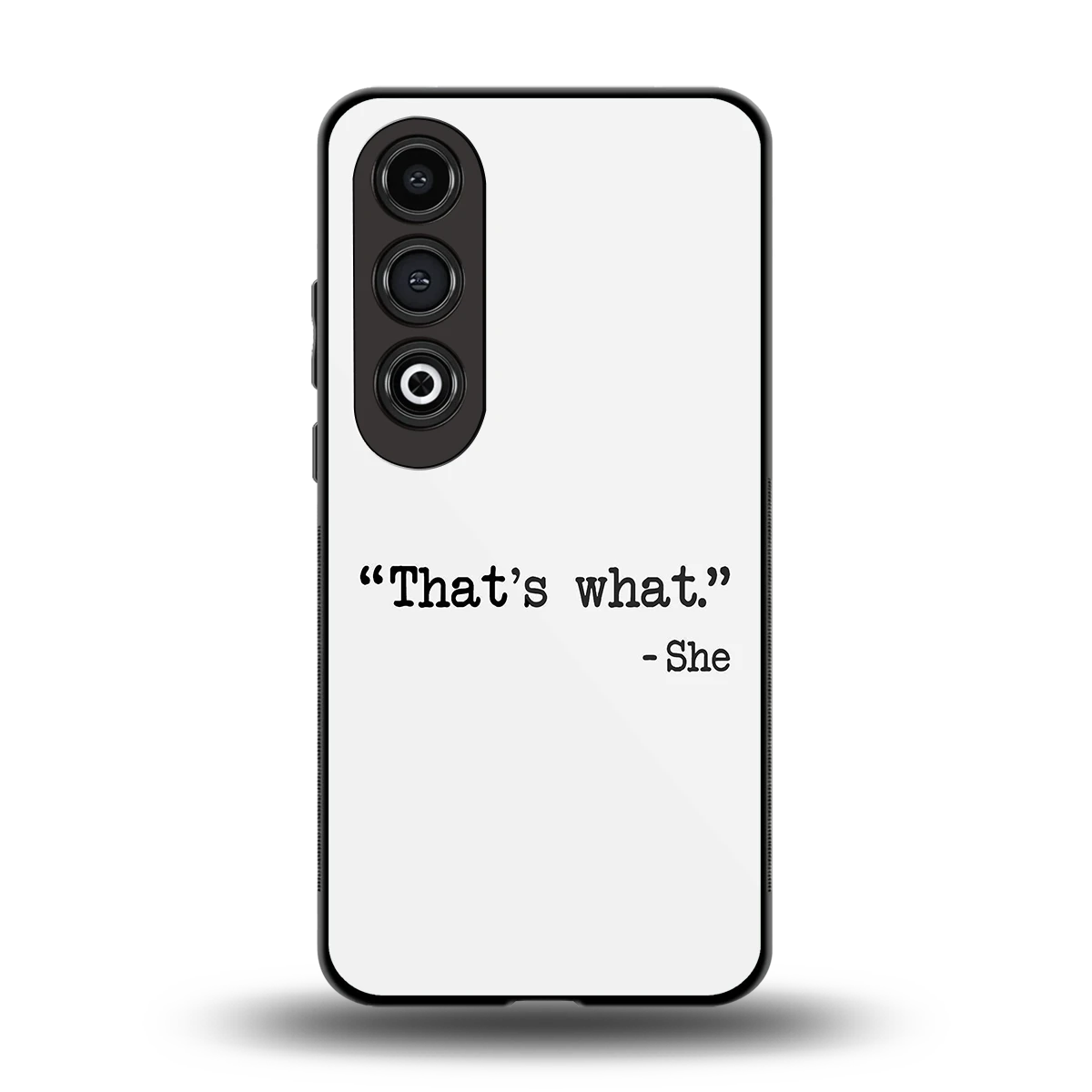 Thats What back phone cover | glass case for oneplus nord ce 4