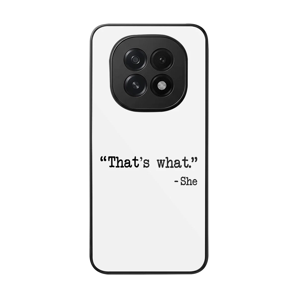 Thats What back phone cover | glass case for oppo f29 5g