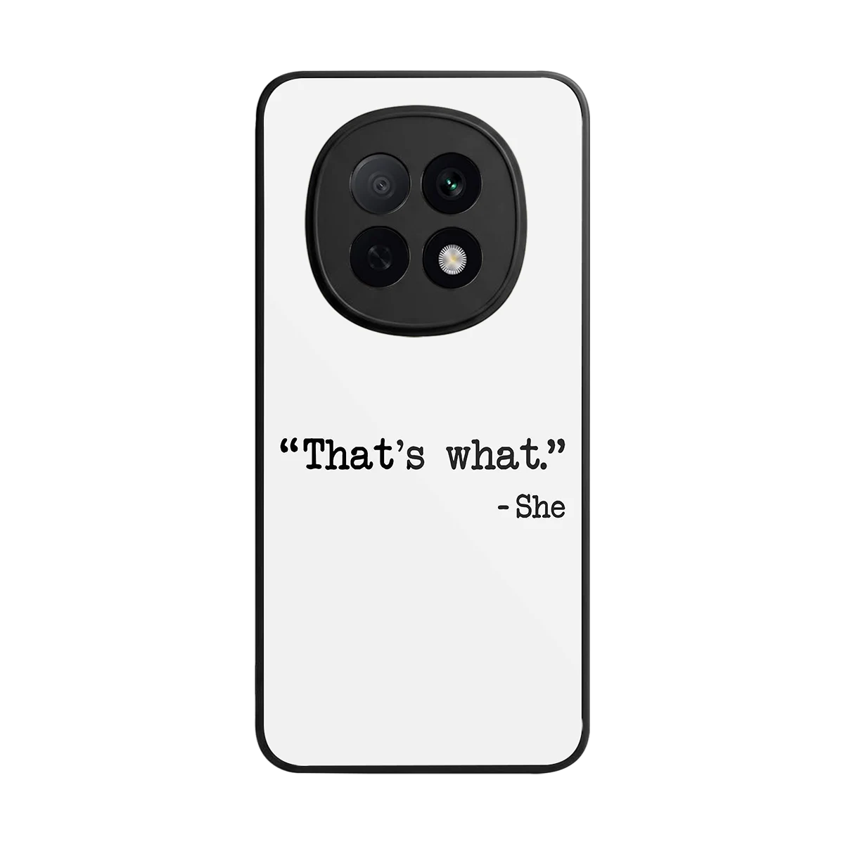 Thats What back phone cover | glass case for oppo f29 pro 5g