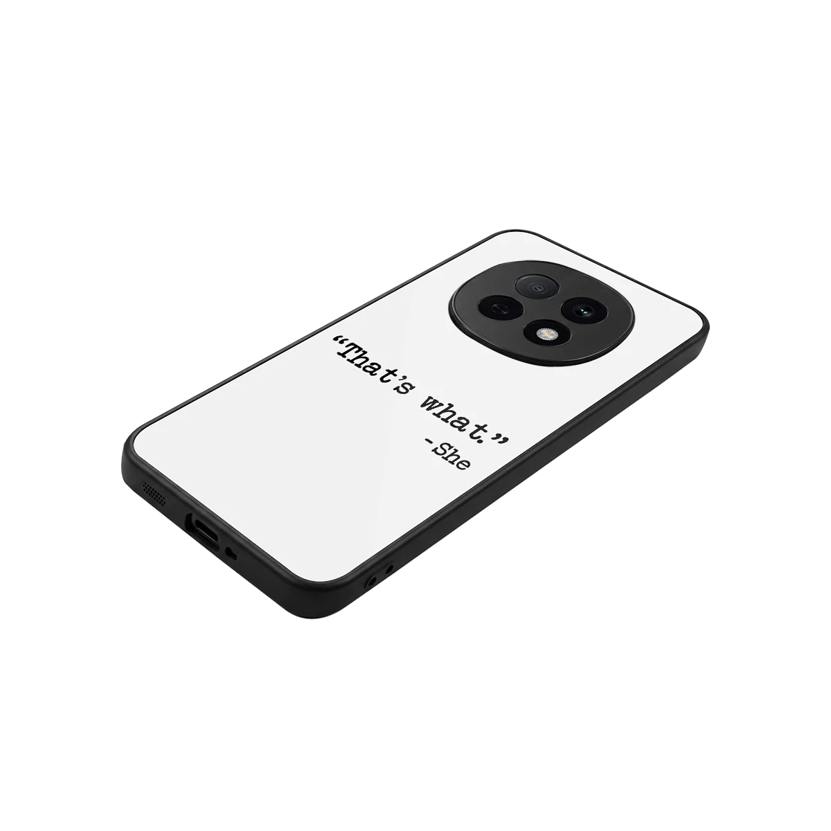 Thats What stylish phone case for oppo f29 pro 5g | glossy glass and slim fit