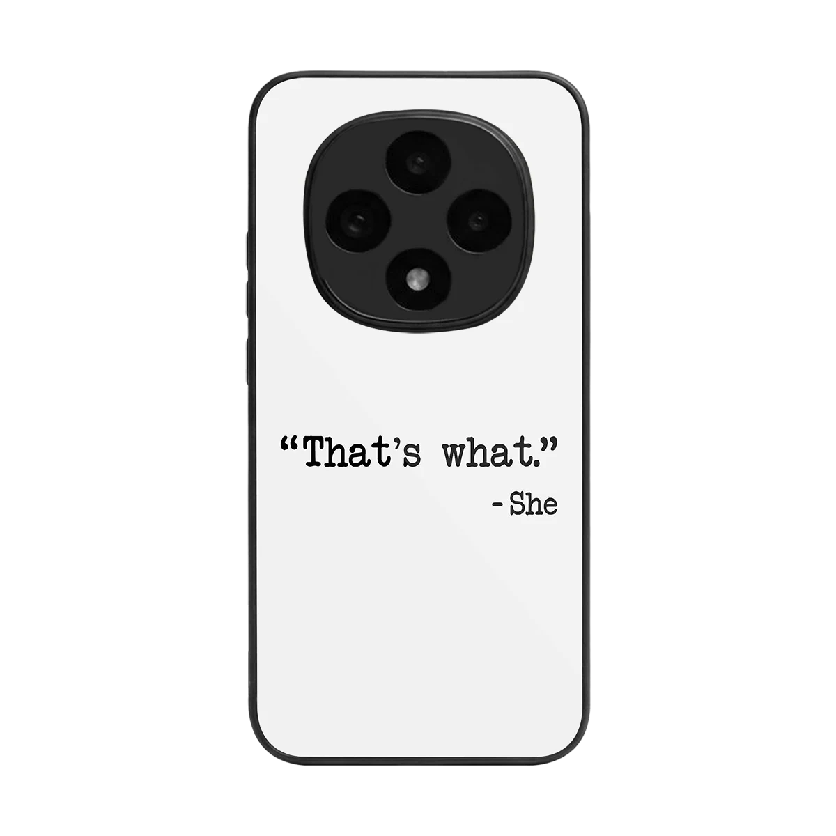 Thats What back phone cover | glass case for oppo f31 pro 5g