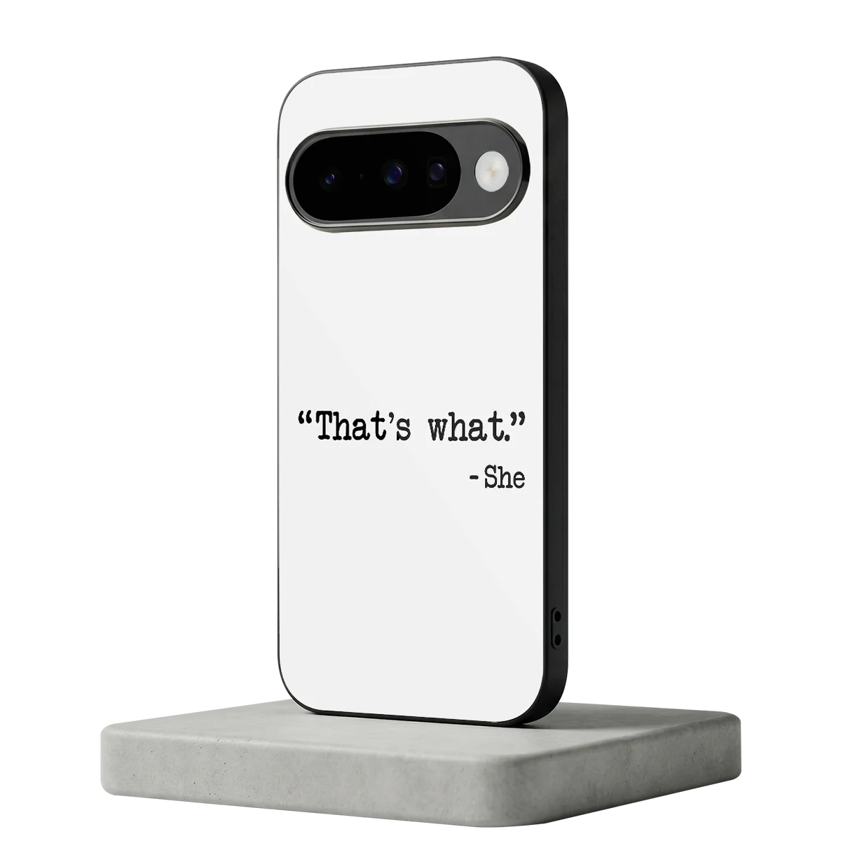Thats What google pixel 10 mobile cover | shockproof glass phone case