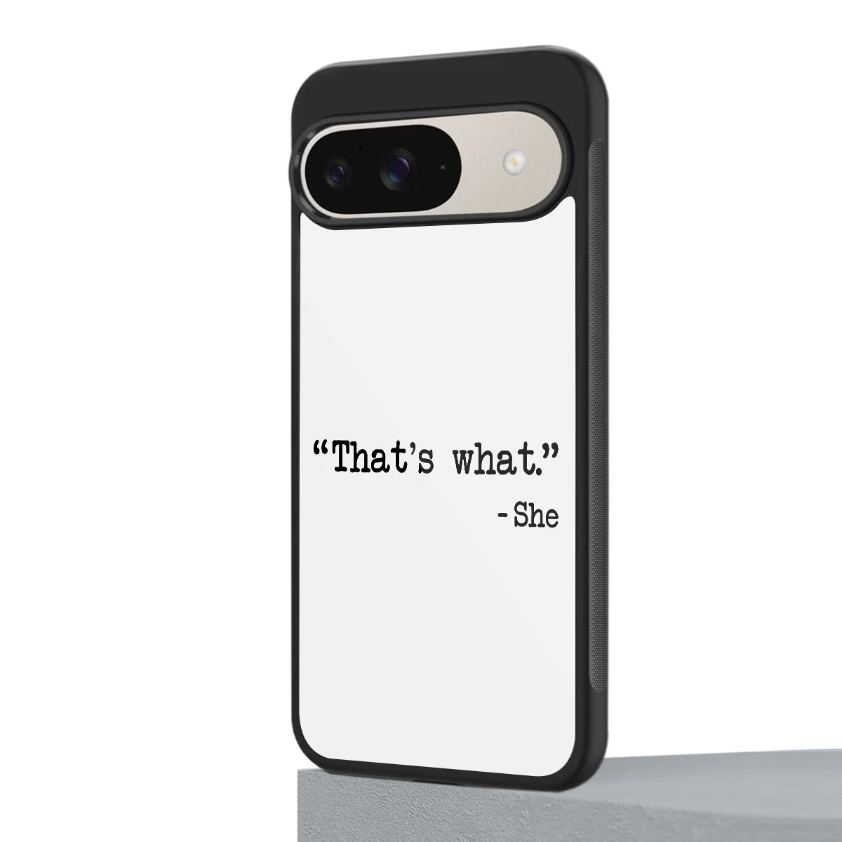Thats What google pixel 9 mobile cover | shockproof glass phone case