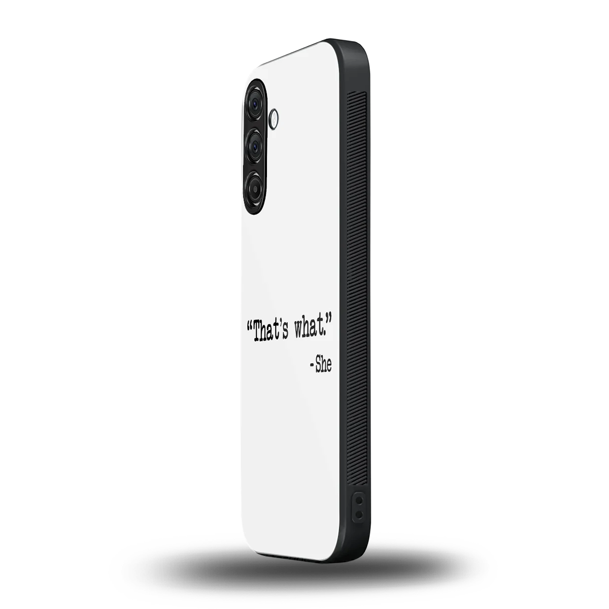 Thats What samsung galaxy m36 5g mobile cover | shockproof glass phone case