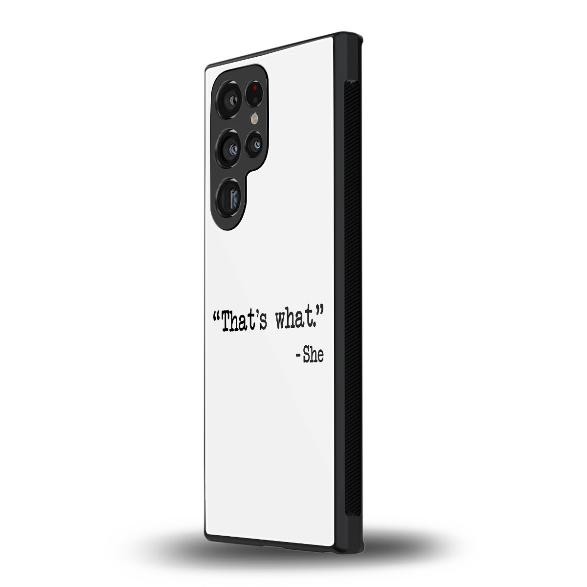 Thats What samsung galaxy s23 ultra mobile cover | shockproof glass phone case