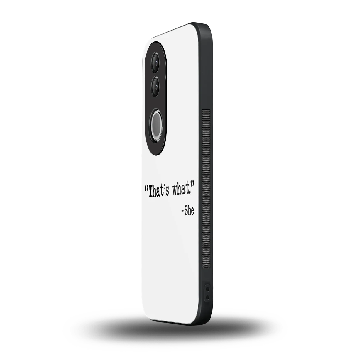 Thats What vivo v50 mobile cover | shockproof glass phone case