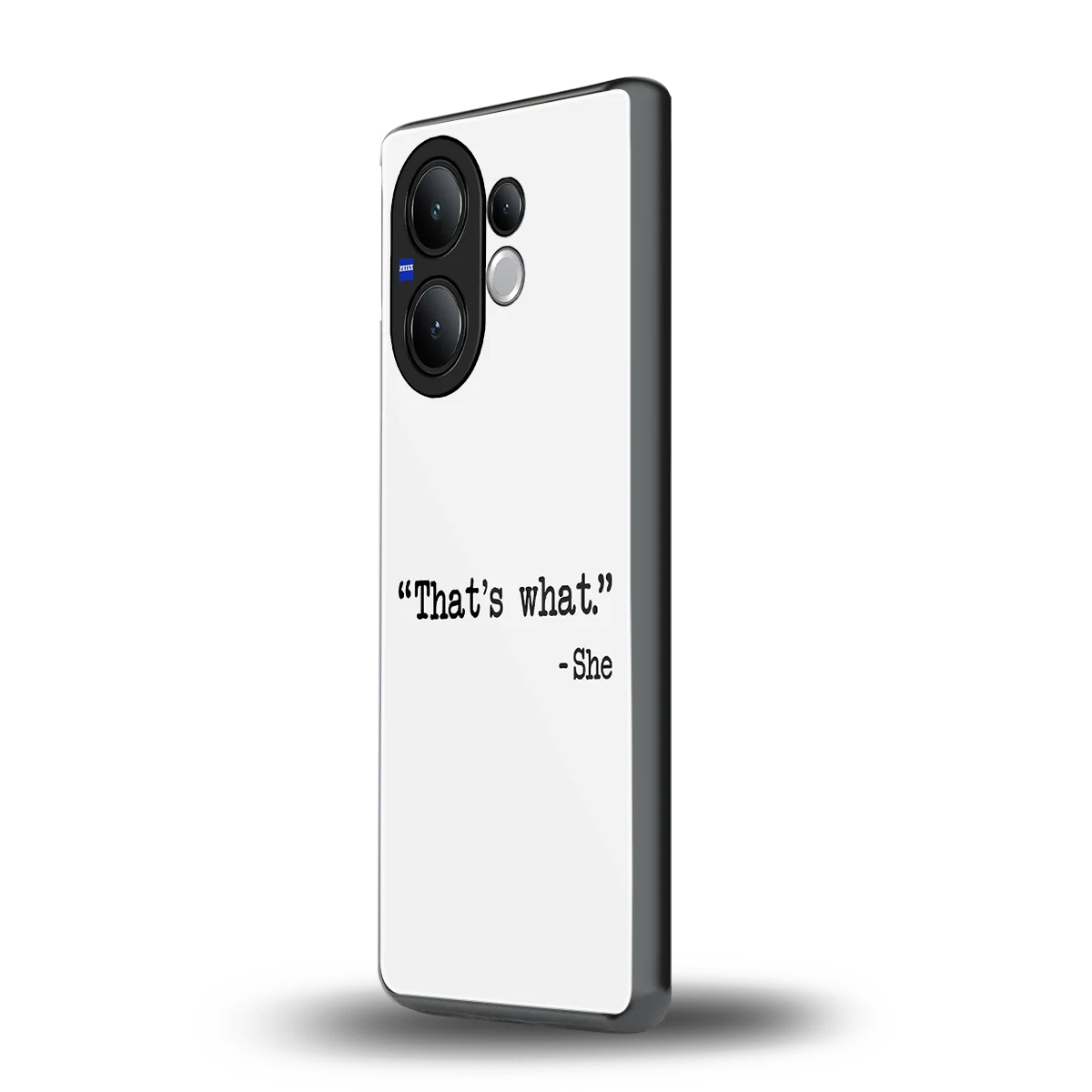 Thats What vivo v60 mobile cover | shockproof glass phone case