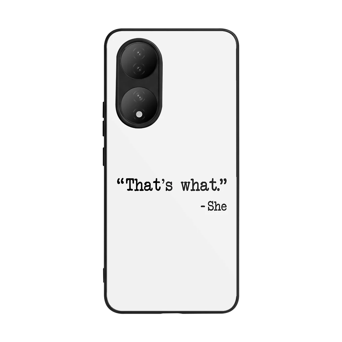Thats What back phone cover | glass case for Vivo-y100