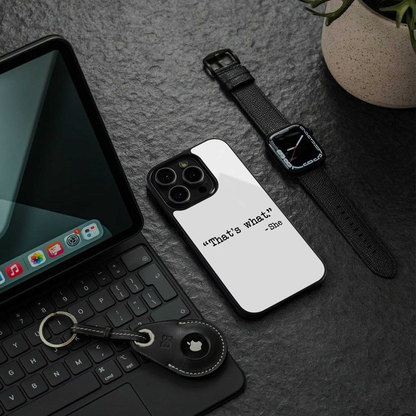 Thats What Phone Case for Iphone 16 | Glass Case
