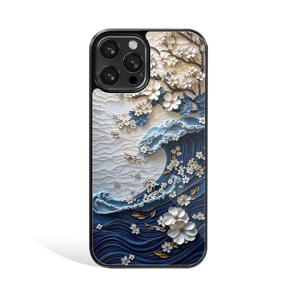 Premium Glass Back Mobile Phone Cover for iPhone, Samsung, OnePlus, Google Pixel, Redmi, Oppo, Vivo & Realme