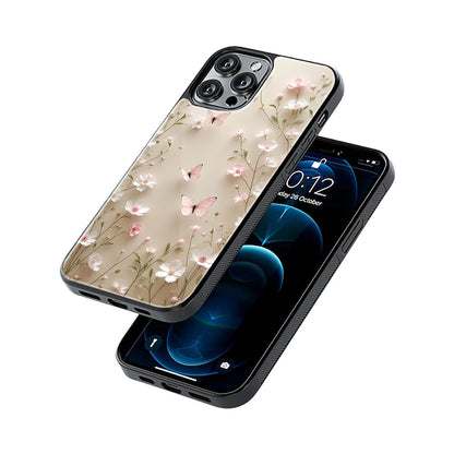 Protective Glass Back Phone Case Compatible with iPhone, Samsung, OnePlus, Pixel & More