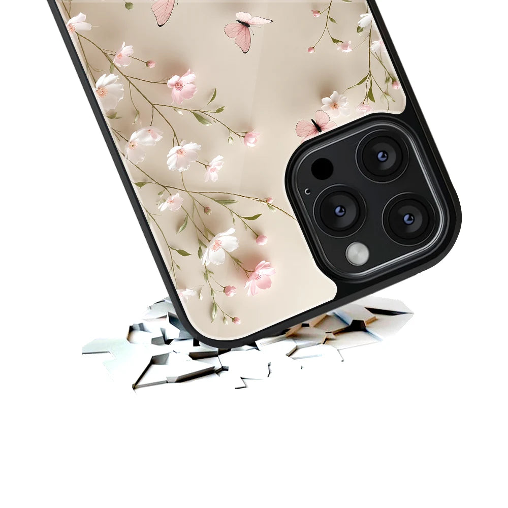 Durable Glass Back Mobile Case for iPhone, Samsung, OnePlus, Google Pixel, Redmi, Vivo, Oppo