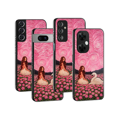 Stylish Glass Back Case for All Smartphones iPhone, Samsung, OnePlus, Pixel, Redmi, Oppo, Vivo, Motorola