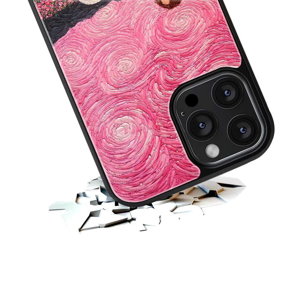 Durable Glass Back Mobile Case for iPhone, Samsung, OnePlus, Google Pixel, Redmi, Vivo, Oppo
