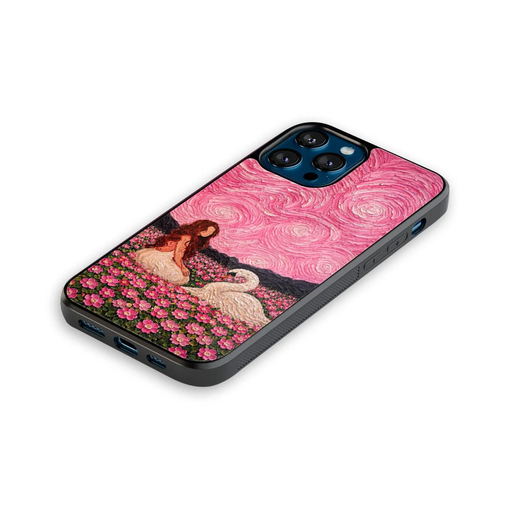 Luxury Glass Back Mobile Cover for iPhone, Samsung Galaxy, OnePlus, Pixel, Redmi & More