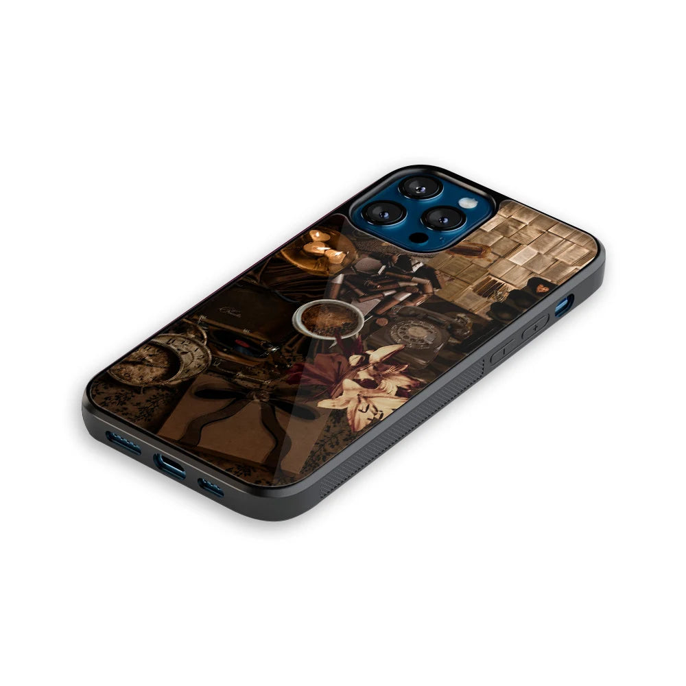 Luxury Glass Back Mobile Cover for iPhone, Samsung Galaxy, OnePlus, Pixel, Redmi & More