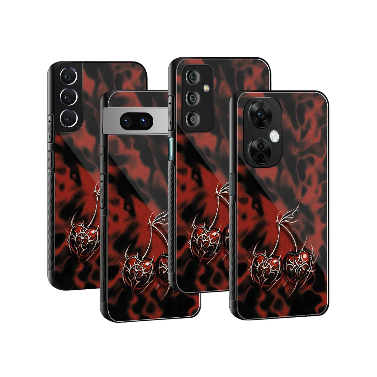 Stylish Glass Back Case for All Smartphones iPhone, Samsung, OnePlus, Pixel, Redmi, Oppo, Vivo, Motorola