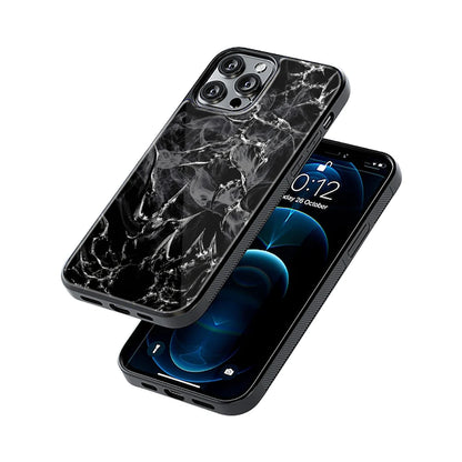 Protective Glass Back Phone Case Compatible with iPhone, Samsung, OnePlus, Pixel & More
