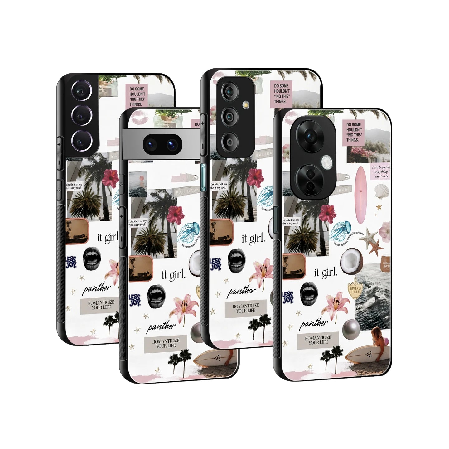 Stylish Glass Back Case for All Smartphones iPhone, Samsung, OnePlus, Pixel, Redmi, Oppo, Vivo, Motorola
