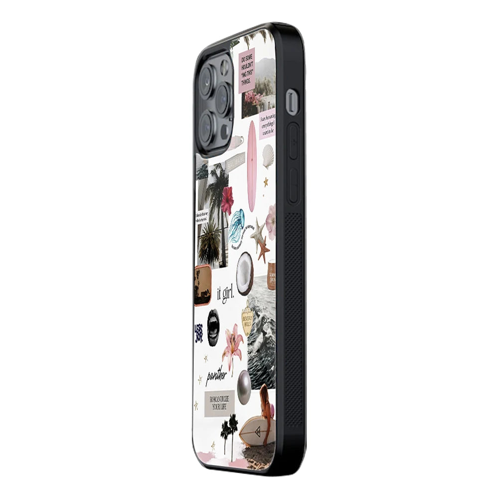 Trendy Glass Back Mobile Case for iPhone, Samsung, Redmi, OnePlus, Google Pixel, Motorola