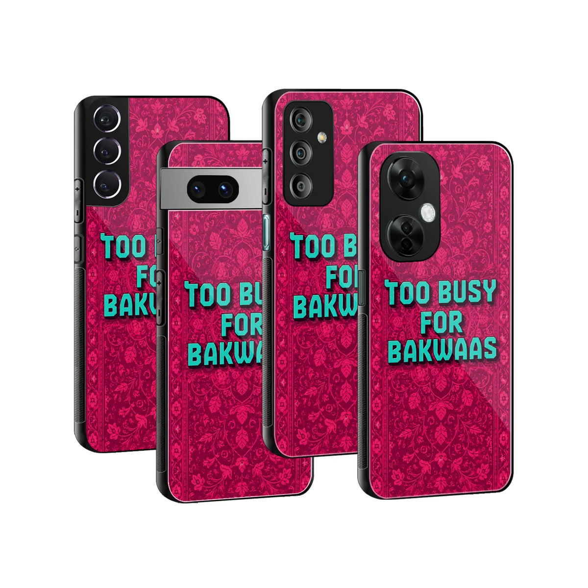 Stylish Glass Back Case for All Smartphones iPhone, Samsung, OnePlus, Pixel, Redmi, Oppo, Vivo, Motorola