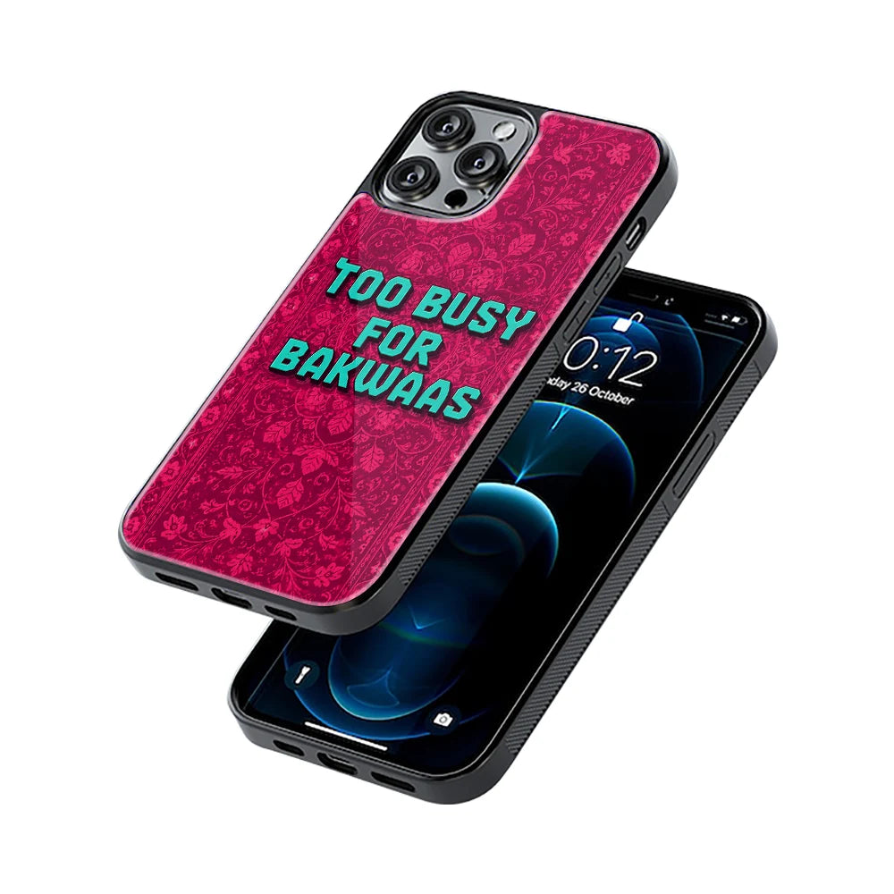 Protective Glass Back Phone Case Compatible with iPhone, Samsung, OnePlus, Pixel & More