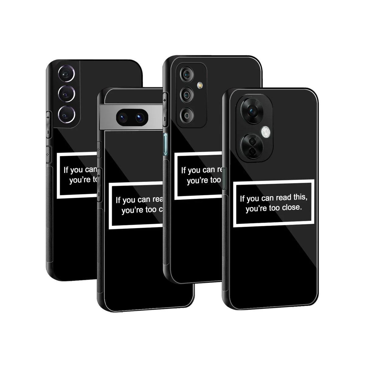 Stylish Glass Back Case for All Smartphones iPhone, Samsung, OnePlus, Pixel, Redmi, Oppo, Vivo, Motorola