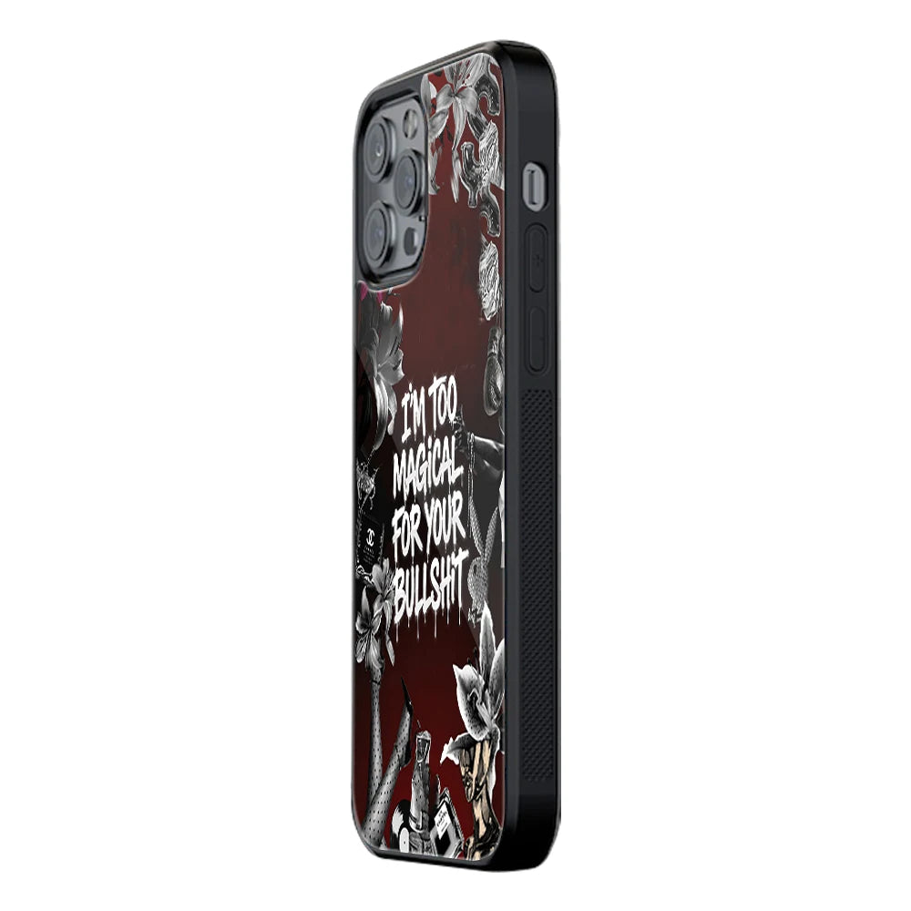Trendy Glass Back Mobile Case for iPhone, Samsung, Redmi, OnePlus, Google Pixel, Motorola