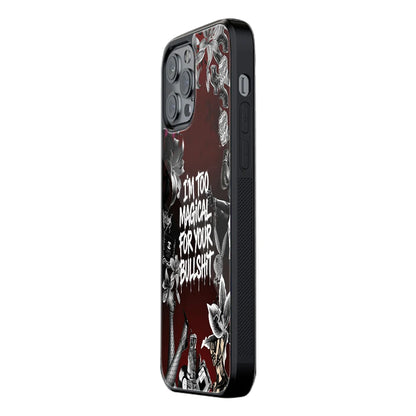 Trendy Glass Back Mobile Case for iPhone, Samsung, Redmi, OnePlus, Google Pixel, Motorola