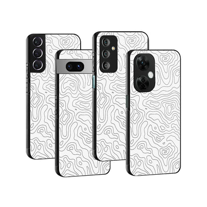 Stylish Glass Back Case for All Smartphones iPhone, Samsung, OnePlus, Pixel, Redmi, Oppo, Vivo, Motorola