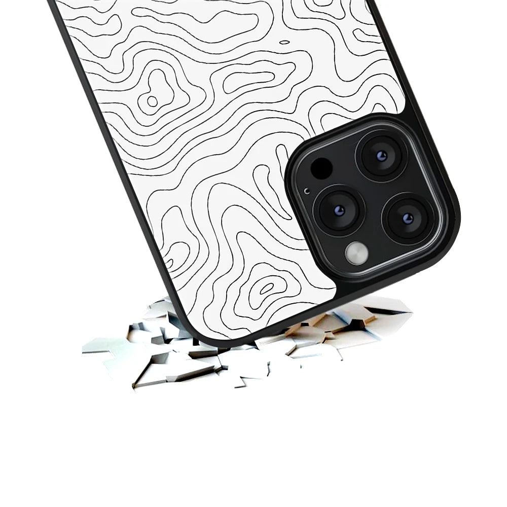 Durable Glass Back Mobile Case for iPhone, Samsung, OnePlus, Google Pixel, Redmi, Vivo, Oppo