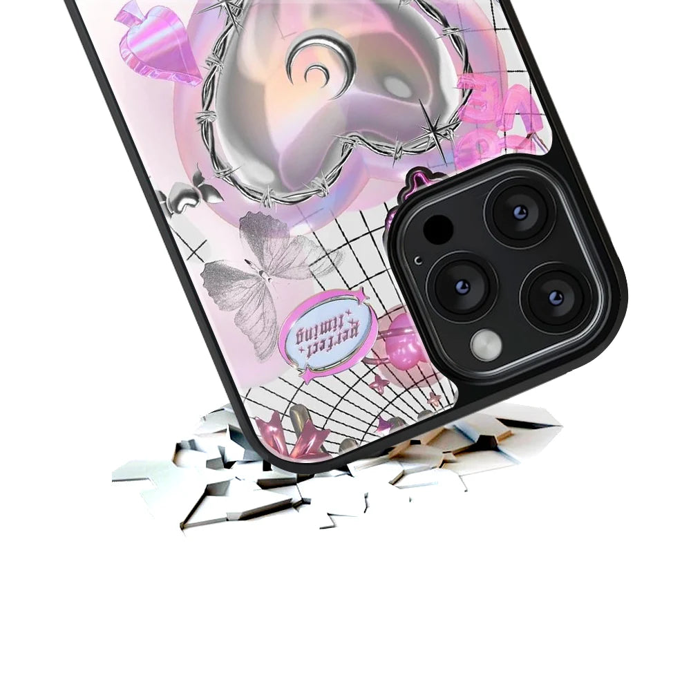 Durable Glass Back Mobile Case for iPhone, Samsung, OnePlus, Google Pixel, Redmi, Vivo, Oppo