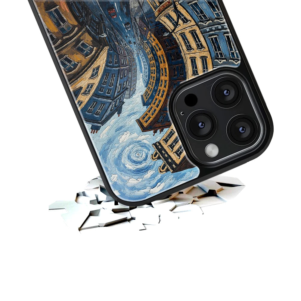 Durable Glass Back Mobile Case for iPhone, Samsung, OnePlus, Google Pixel, Redmi, Vivo, Oppo