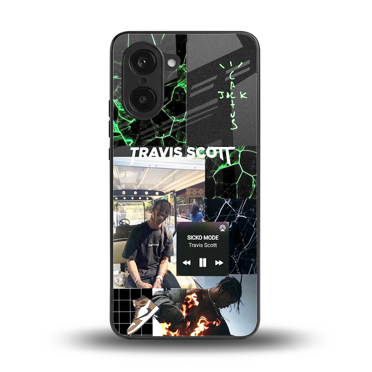Travis Scott back phone cover | glass case for oneplus nord ce5 5g