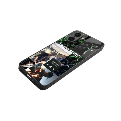 Travis Scott stylish phone case for oneplus nord ce5 5g | glossy glass and slim fit